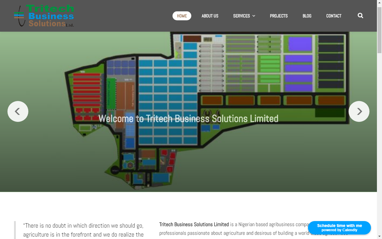 Tritech Business Solutions Limited website